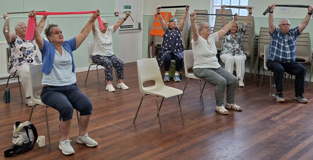 Chair Yoga in Action